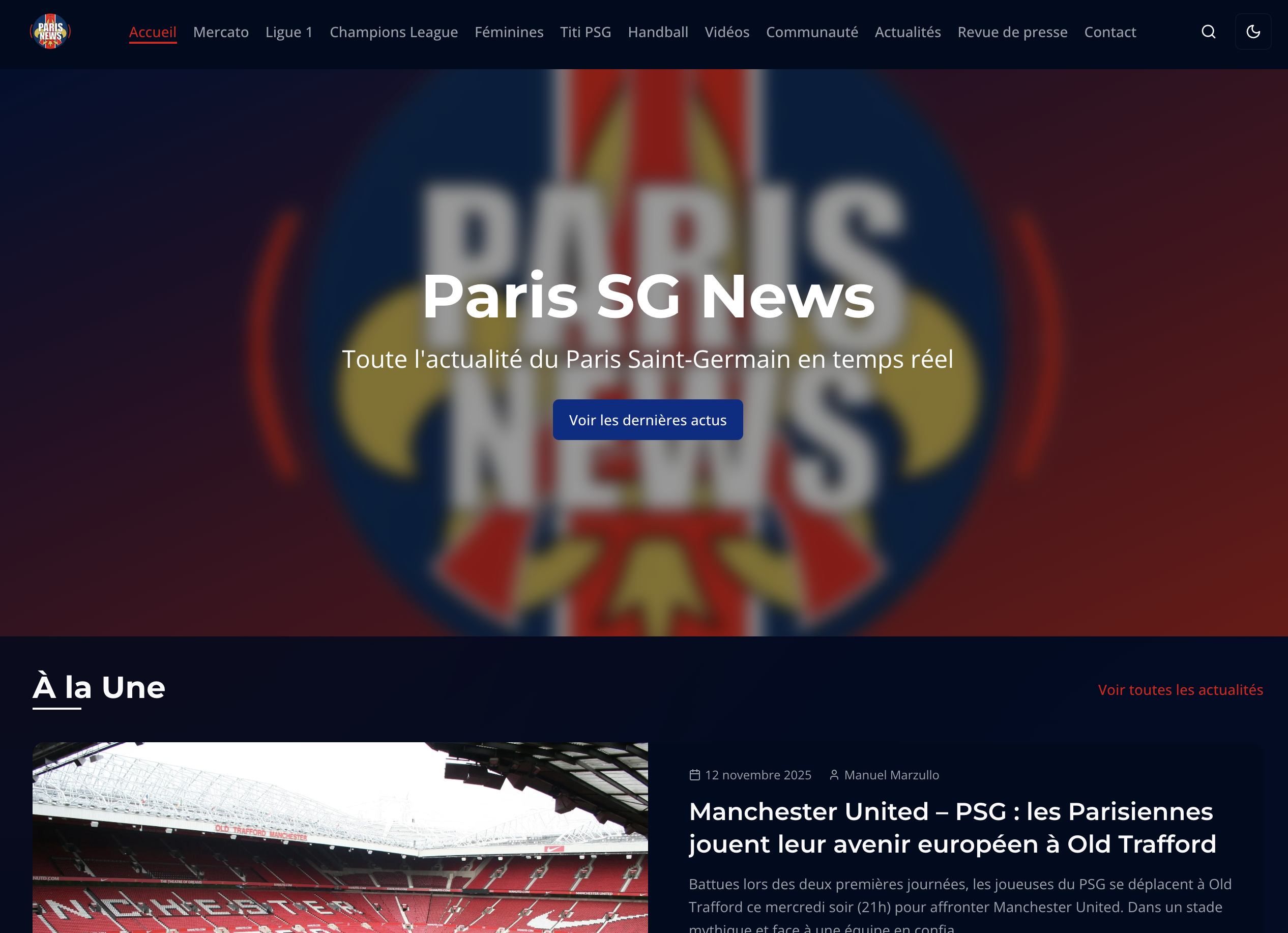 Paris SG News